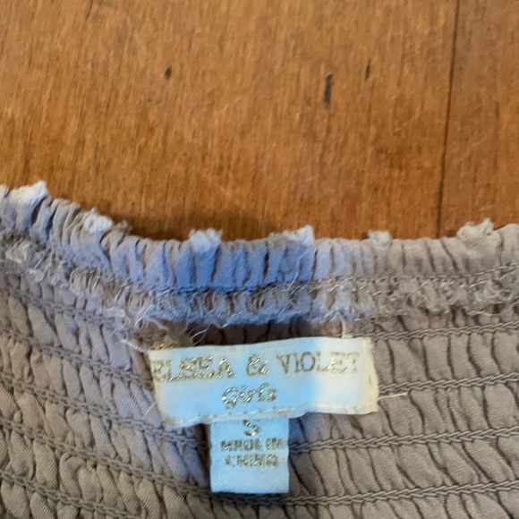 Chelsea and Violet gray matching set girls size S - Picture 5 of 8